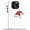 Cute Christmas Santa Red Hat, variant on FKBRCL4U Compatible with iPhone 13/iPhone 14 Case, Glitter Merry Christmas Candy Cane Pattern for Girl Full Body Design Soft Silicone Drop Shock Scratch Protection for iPhone 13/iPhone 14