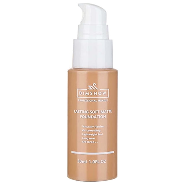 ABPWLY Matte Oil Control Liquid Foundation,, Not Take Off Makeup, Repair, Concealer 30ML Clearance Concealer Full Coverage Canada Days Makeup Concealer Concealer Full Coverage