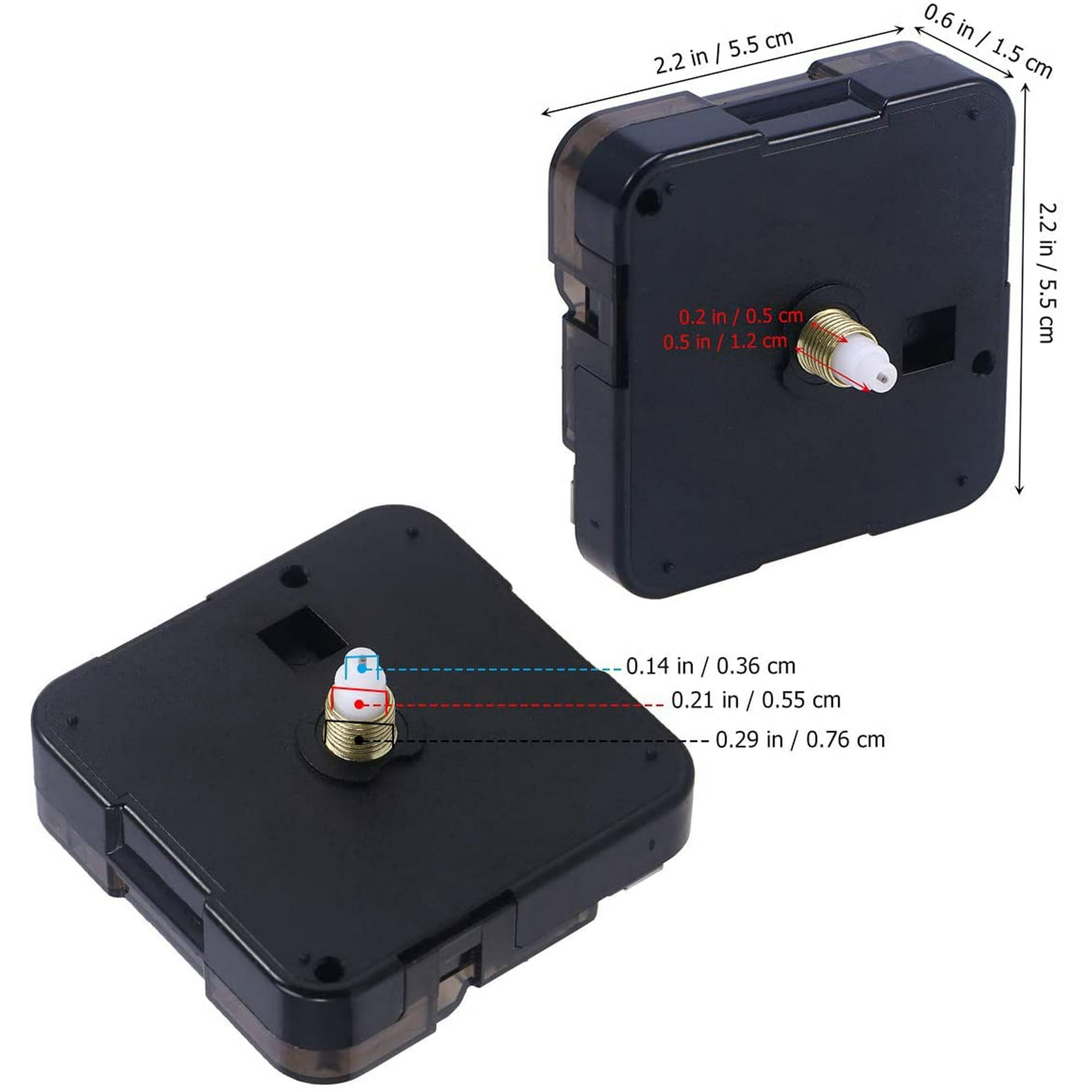 Quartz Clock Mechanism Battery Operated DIY Wall Clock Movement Repair Parts Walmart