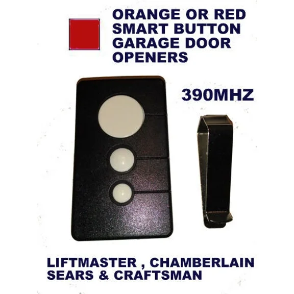 For Liftmaster 971Lm 1-Button Security Garage Door Opener Remote Control 390Mhz