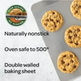 thumbnail image 3 of Nordic Ware Naturals 16"x 14" Aluminum Insulated Rectangular Cookie & Baking Sheet Pan, 3 of 10