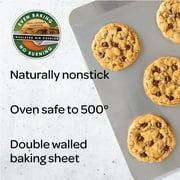 Nordic Ware Naturals 16x 14 Aluminum Insulated Rectangular Cookie & Baking Sheet Pan
