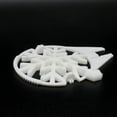 thumbnail image 5 of Clever Contraption Millennium Falcon Snowflake Christmas Tree Ornament Decoration – 1-Pack, 5 of 6
