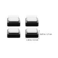 thumbnail image 4 of MasteelfCA 20pcs Blank Ink Stamp Pad DIY Ink Pads Square Ink Pads Scrapbook Stamp Pad, 4 of 8
