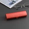 thumbnail image 1 of Estuche para gafas de metal ligero, pequeño y portátil, estuche para gafas de aleación de aluminio esmerilado, 1 of 3