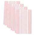 thumbnail image 2 of Pink Stripe Kitchen Towels Set of 4, Boho Striped Modern Minimalist Geometric Lines Absorbent Dish Towels for Kitchen, Microfiber Hand Towel, Quick Drying Tea Towel for Cleaning Decorative Dishcloths, 2 of 7