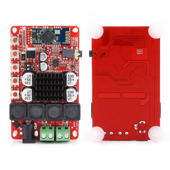 TDA7492 50W Plus 50W BT Power Amplifier Board, NE5532 Pre amp, Supports 4 6 8ohm Speakers
