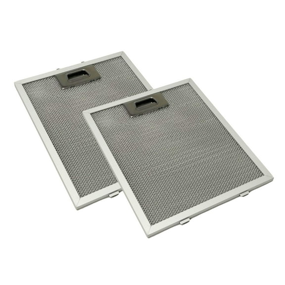 Hood Range Grease Filter - Two Pack Compatible With GE Model Numbers UVW9301BL2TS, UVW9301BL3TS, UVW9361BL3TS