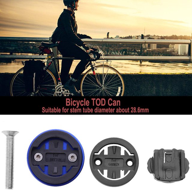Soporte para ordenador de bicicleta de montaña o carretera, tapa superior de vástago, cronómetro, soportes para velocímetro GPS
