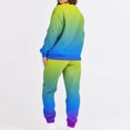 thumbnail image 3 of ICHUANYI Clearance Women's Two Piece Outfits Long Sleeve Round Neck Sweatsuit With Jogger Pants Lounge Sets With Pockets ICHUANYI "ICHUANYI", 3 of 7
