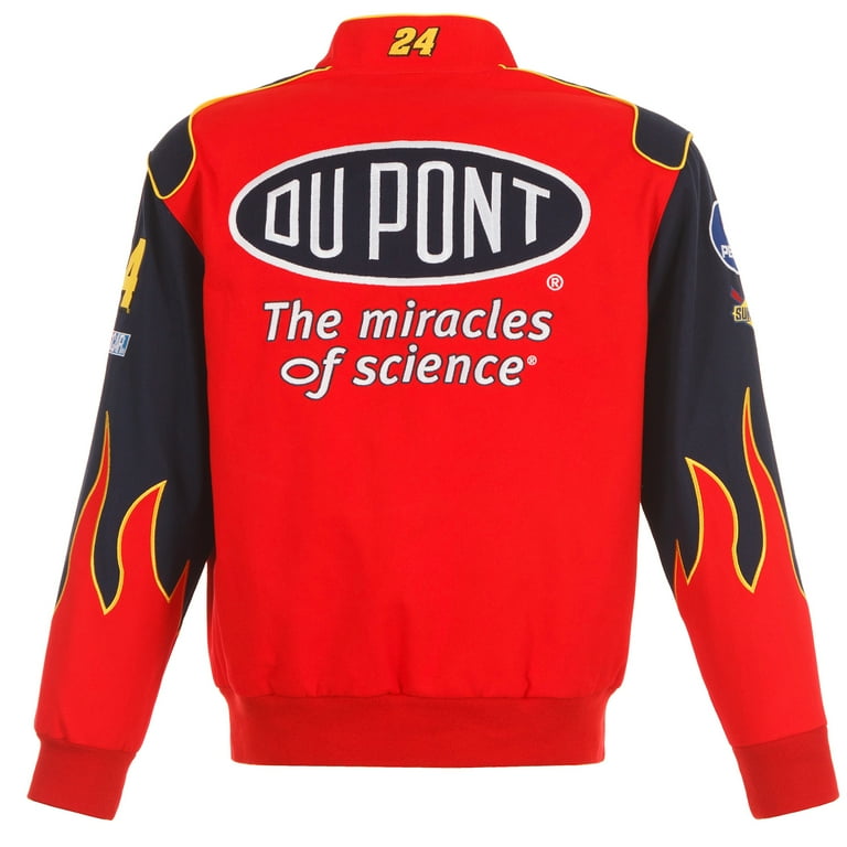Men's JH Design Red Jeff Gordon DuPont Twill Driver Uniform Full