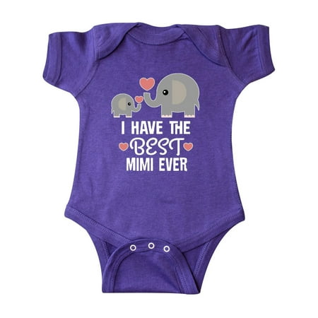 Grandchild Best Mimi Ever Gift Infant Creeper (Best Gifts For 6 Month Old Boy)