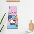 thumbnail image 2 of Custom Bib Hello Kitty Anime Aprons Men Women Unisex Adult Chef Cooking Kitchen Cartoon Tablier Cuisine Baking, 2 of 6