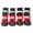 Red, variant on GASTROPOD 4Pcs Dog Shoes Waterproof PU Leather Dog Boots & Paw Protectors Reflective Magic Strap Anti-Slip Dog Boots for Winter 8.3x8.9cm,Blue