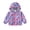 B-Purple, variant on ZACPNCV Toddler Kids Rain Jackets Lightweight Waterproof Printing Hooded Raincoats Full Zip Water Resistant Windbreakers for Boys Girls A-Pink