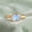 Rose Plated, variant on Oval Cut Rainbow Moonstone Ring, 925 Sterling Silver Yellow Gold Plated Proposal Ring, Elegant Handmade Bezel Ring, Anniversary Gift Jewelry for Her