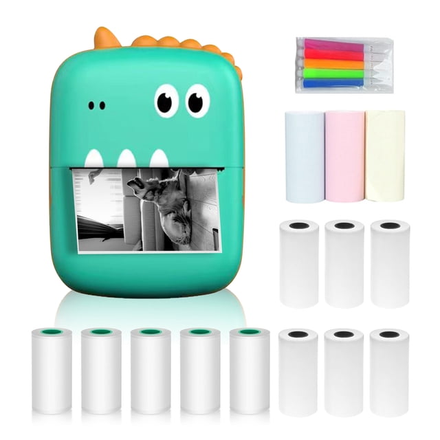 Mini impresora térmica multifunción, portátil, fabricante de pegatinas, foto instantánea, sin tinta