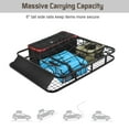 Universal Roof Rack Basket Car Top Luggage Carrier Cargo Holder Travel