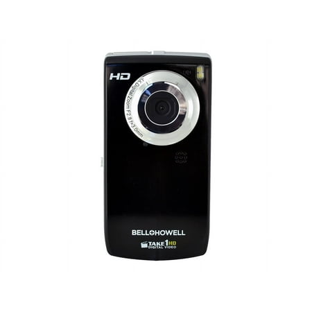 Bell + Howell T100HD Take1HD - Camcorder - 720p - 5.0 MP - flash card - black