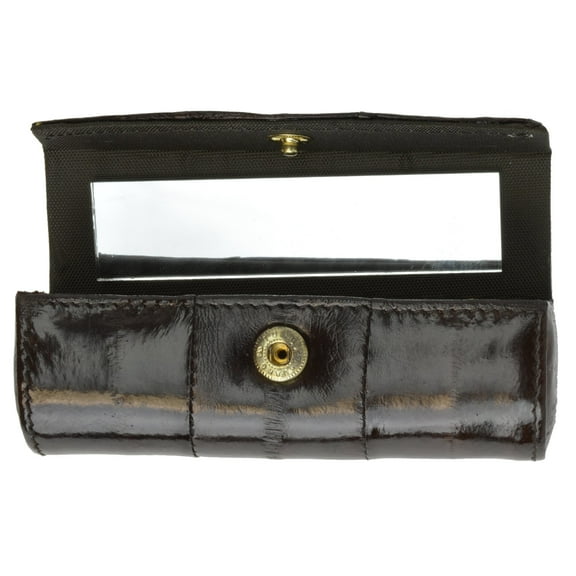 Elegant Design Eelskin Soft Leather Lipstick case E 565