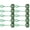 5 inches, variant on Yammee 10pcs Fine Mesh Fish Net Scooping Net For Efficient Aquariums Daily Maintenance