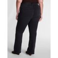 thumbnail image 3 of Terra & Sky Women's Plus Signature Mid Rise Bootcut Jeans, 30” Inseam, Sizes 16W-26W, 3 of 4