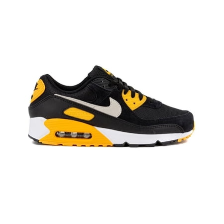 Men's Nike Air Max 90 "Pittsburgh" Black/White-University Gold (FN6958 002) - 8