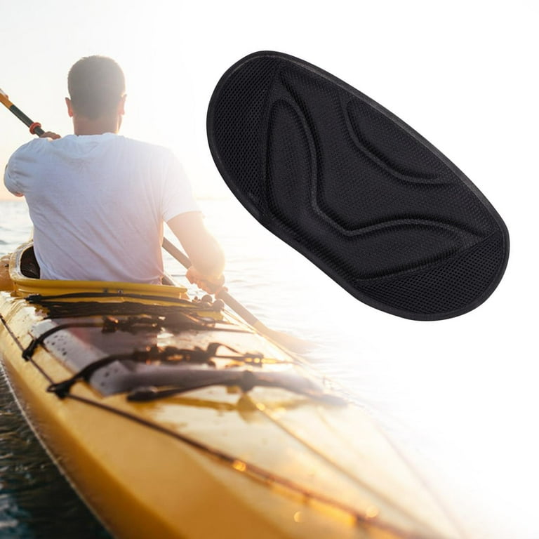 Kayak Padded Seat Boat Cushion, Back Support, Adjustable Backrest, Soft  Nonslip Kayaking Seat Canoe Boat Seat Comfortable for Drifting Kayaking 