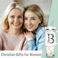 thumbnail image 6 of Christian Gifts for Women, Christian Tumbler 40Oz with Handle and Straw for Women, Personalized Initial B Tumbler Gifts for Women Christmas Religious Inspirational Gifts, Gifts for Christian, 6 of 6