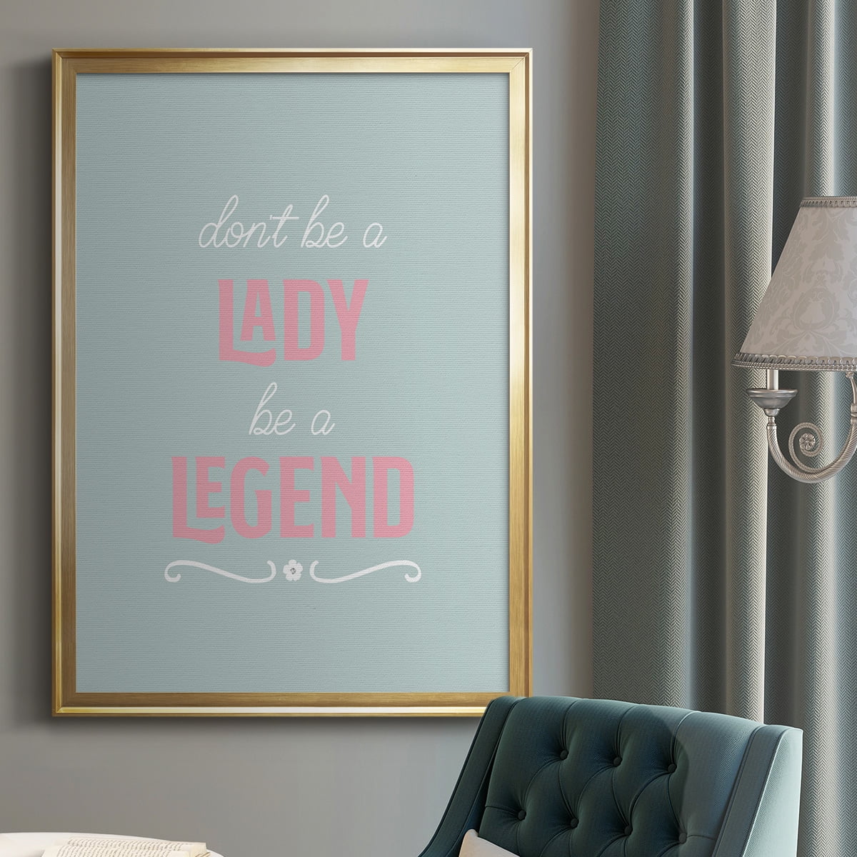 Lady Legend Premium Classic Framed Print - Ready to Hang
