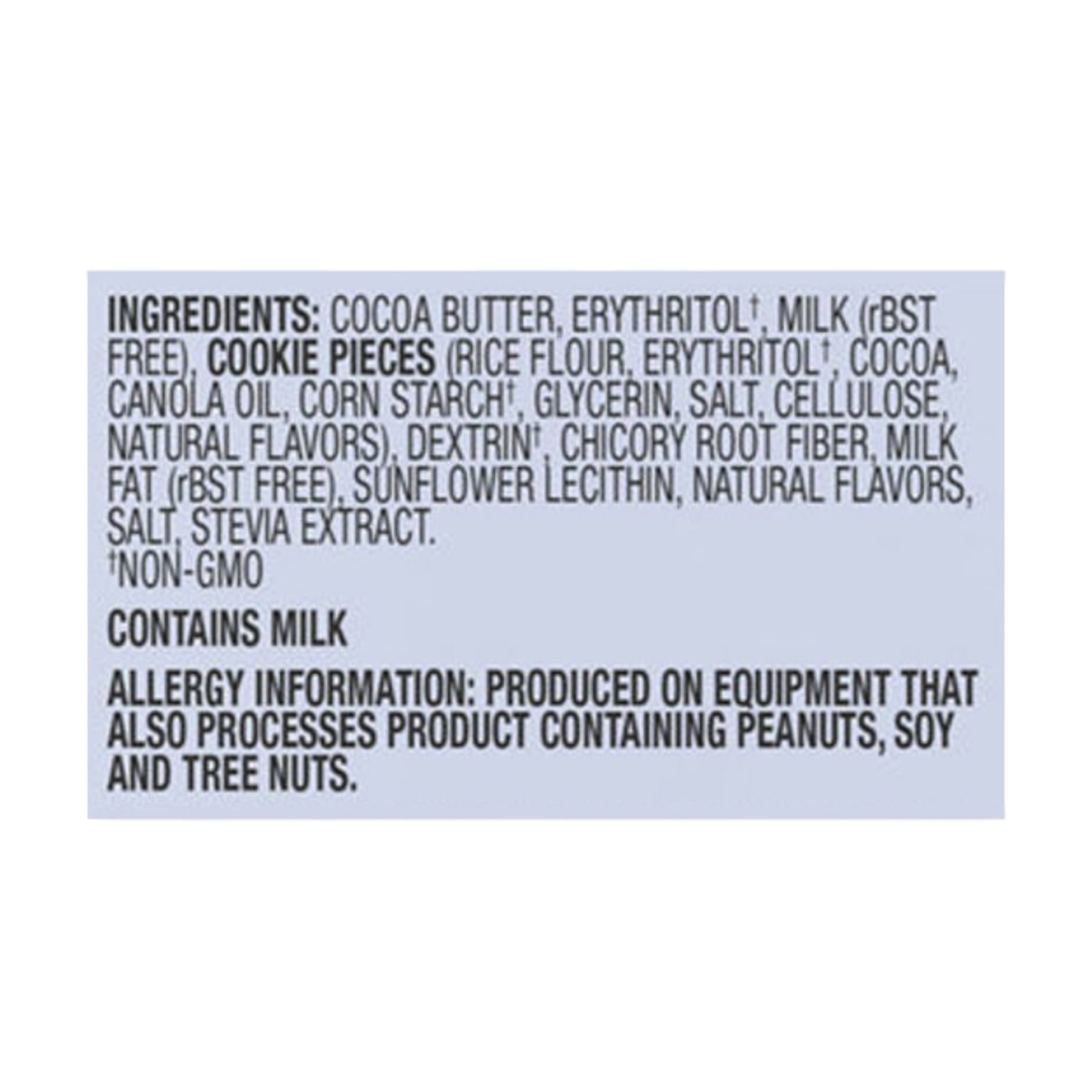 Lilys - Bar Cookie & Cream White Chocolate - Case of 12-2.8 OZ