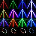 thumbnail image 5 of 2Pack Mini Moving Head Stage Lighting with RGBW LED String DMX 512 Beam DJ Light for Disco Club Party, 5 of 8
