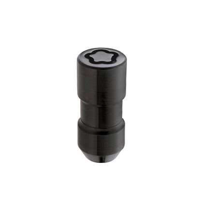 McGard 24144 Black (9/16"-18 Thread Size) Cone Seat Wheel Lock, 4 Locks / 1 Key