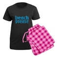 thumbnail image 5 of CafePress - Beach Please Pajamas - Women's Short Sleeve Print T-Shirt and Pants Dark Cotton Pajama Set, 5 of 7