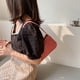 thumbnail image 5 of Bolso de hombro con patrón de cocodrilo, bolsos de mano para mujer, bolsos de cuero brillante (rosa) Tmvgtek Para estrenar, 5 of 9
