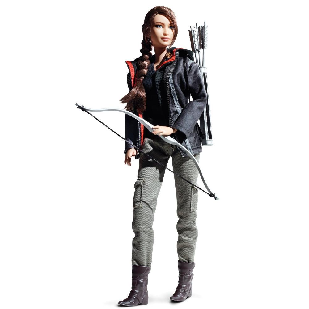 Katniss Everdeen Barbie Doll The Hunger Games Black Label - image 3 of 5
