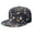 Unisex Fla, variant on Artistic Nordic Flat Brim Hat - Adjustable Retro Cap for Streetwear