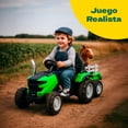 thumbnail image 4 of Tractor eléctrico montable 12V Little monkey con Remolque, 4 of 5