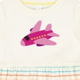 thumbnail image 4 of Inktastic Girls Pink Airplane Pilot Girls Baby Dress, 4 of 5