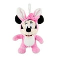 thumbnail image 5 of Disney's Minnie Mouse, Dressed as a Bunny Easter Plush Clip 5.9 inches Tall, Pink, by Ruz, 5 of 5