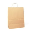 thumbnail image 3 of Kitchsy Premium Medium Brown Kraft Paper Bags with Handles - Durable & Sustainable Totes for Shopping & Gifts - Pack of 150 - Ideal for Everyday Use - Reduce Plastic Waste Now!, 3 of 8