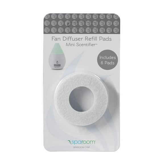 Sparoom Mini Scentifier Essential Oil Fan Diffuser Refill Pads Pack Of 6