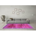 thumbnail image 3 of Ahgly Company Indoor Rectangle Abstract Purple Contemporary Area Rugs, 5' x 7', 3 of 4