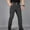 Black, variant on jjayotai Men's Cargo Length Pants Men Elastic Waist Casual Multi-pocket Sports Trousers Pants