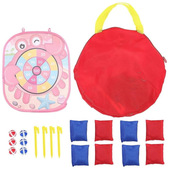 1 Set Bean Bag Toss Game Portable Kids Throwing Bean Bags Game For Outdoor Indoor