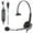 Monaural WK681, variant on Wantek Monaural Corded Type C USB Headsets with Noise Cancelling Mic and in-line Controls, UC Business Headset for Skype, SoftPhone, Call Center, Crystal Clear Chat, Super Lightweight, Ultra Comfort
