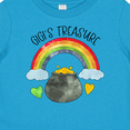 thumbnail image 4 of Inktastic Gigi's Treasure St. Patrick's Day Rainbow and Gold Boys or Girls Baby T-Shirt, 4 of 5