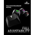 thumbnail image 4 of Teclado Gamer Yeyian YAT1804 Alambrico USB Switch Azul retroiluminacion RGB Antighosting 87 teclas resistente a polvo y derrames Windows7/8/10, 4 of 14