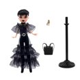 thumbnail image 4 of Figura de acción coleccionable de la temporada 2 de Wednesday Addams, 11 pulgadas, 9 articulaciones, traje premium de lunares., 4 of 5