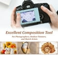 thumbnail image 4 of 1Bag Acrylic Viewfinder Rectangle Mixed Color 84x53x2mm 1bag/set, 4 of 5